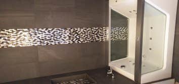 Bathrooms.