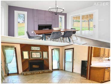 Before and After photos