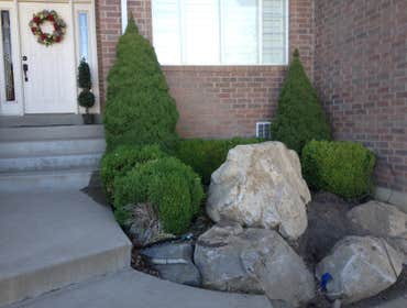 Rock work