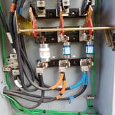 Photos by Myers Services #1 Change out 3 250amp buss fuses