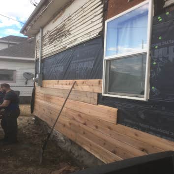 New siding
