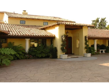 Transformation from a California ranch house to a Tuscan villa