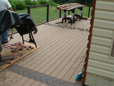 Inlay every 16 feet.