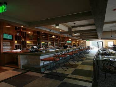 First Rate Electric Project 1 Restaurant lighting and custom light fixture.