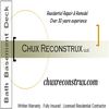 Chux Reconstrux logo