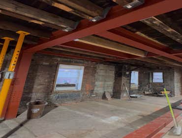Photos by Troy Construction of Ny Inc #1 A complete structural renovation and interior transformation of a historic New York brownstone, combining its 