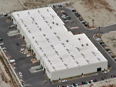 Guy Evans -Foam Roof, Indio CA 70,000 Sq Ft