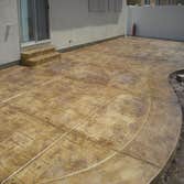 Stamped Patio