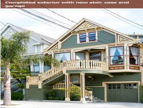 New Exterior stairs & garage