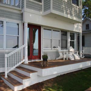 Photos by Koval Construction Inc #1 ADD DECKS TO HOUSE, WATERFRONT DECK AND STAIRS TO BEACH