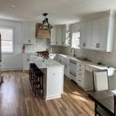 Interior Remodel A beautiful house we are finishing up in Harbor Springs.
Total interior remodel, new kitchen, new oak stairs and railing, 3 new bathro