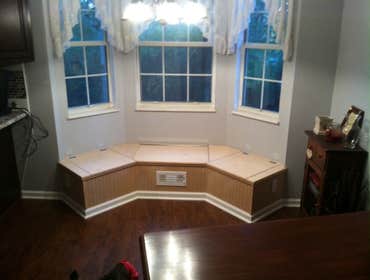 Custom window seat
