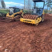 Grading. Preparate pad for new construction