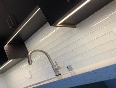 Under cabinet lighting