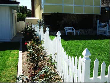 GnG Railing Projects G N G Vinyl Fencing, Inc. decks delivers the simple beauty of a 6” wood-grain deck board that has a non slip surface. It is made o