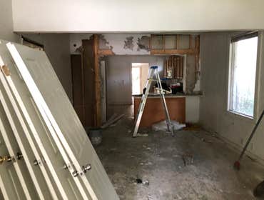 Living Room Prior to Renovation