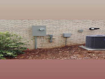 Photos by Scales Construction, LLC #7 Rewired 1800 sqft basement. Upgraded meter base to a 400 amp and installed additional 200 service panel.