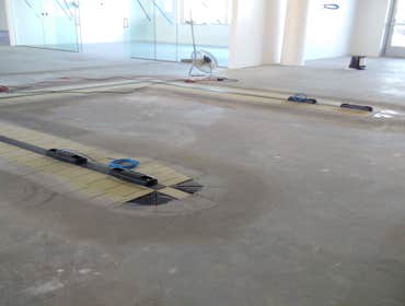 Connectrac underfloor raceway for AV