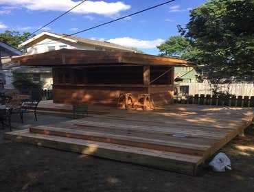 Variety of Work We specialize in carpentry work...and it shows!