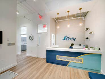 Commercial Project @ 164 West 21st Street, New York, NY Full gut renovation of Firefly animal clinic including custom millwork and cabinetry. Included 