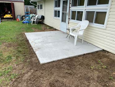Concrete Patio