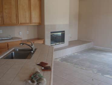 Mountain House, Kitchen This is a beautiful kitchen,custom designed, and materials selected by owner but we built it.
Looks Beautiful......