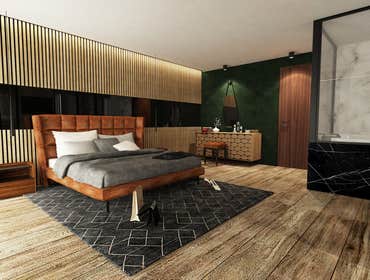 Contemperary Duplex Apartment Gut renovation two apartments into one three bedroom duplex with a rooftop high end appliances and contemporary look