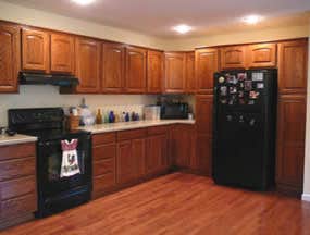 The Cabinet Center Inc “We turn problems into opportunities,” says Jim Huges, The Cabinet Center LLC owner, noting that creative solutions are what set