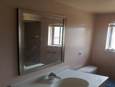 All Skill Construction, LLC Project new tub, ceramic tile, and painting.