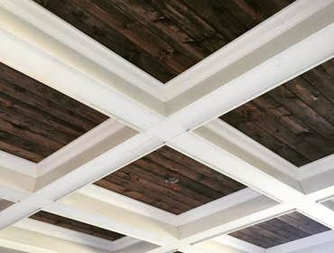 Coffered Ceilings Custom work - Carpentry on coffered ceilings
