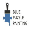 Blue Puzzle Painting logo