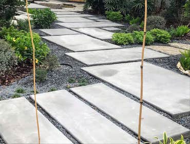 Sectional Concrete Walkway