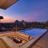 Scottsdale Hills Set in the hills of North Scottsdale, Arizona, this custom backyard was designed to capture and enhance the surrounding desert landsca