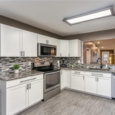Painted Kitchen Cabinets, Walls, Trim, and Ceilings