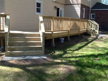 Deck 15'x30' wrap around deck
