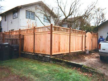 Wood Fence
