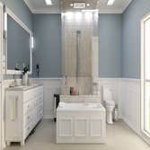 Modern Bathroom face image