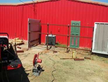 Secure Fencing for A/C