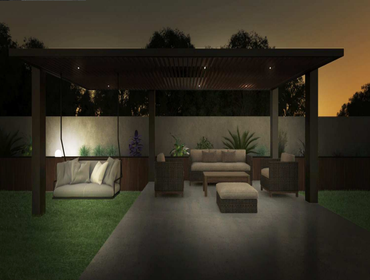 Modern Backyard Menlo Park