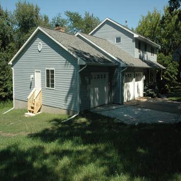 New addition garage and two storage rooms