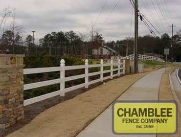 Vinyl Fence