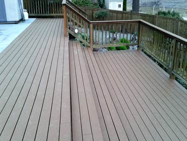 Trex decking