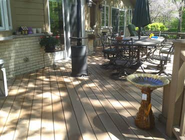 Highland Park Trex Deck Maintanance