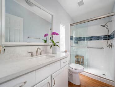 Walk in shower