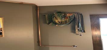 Exposed Copper Piping