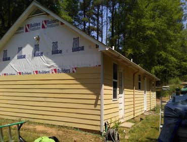 MCDOWELL PROJECT 1325 SF HOME NEW ROOF, HARDY SIDING, WINDOWS & DOORS