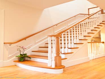 Contemporary Carriage House John Lynch was chosen for the renovation due to his expertise and experience. Respect for the integrity of the original hom