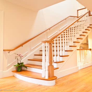 Contemporary Carriage House John Lynch was chosen for the renovation due to his expertise and experience. Respect for the integrity of the original hom