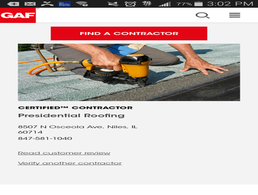 Photos by Presidential Roofing Inc. #1