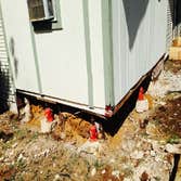 Concrete foundation Beams.
